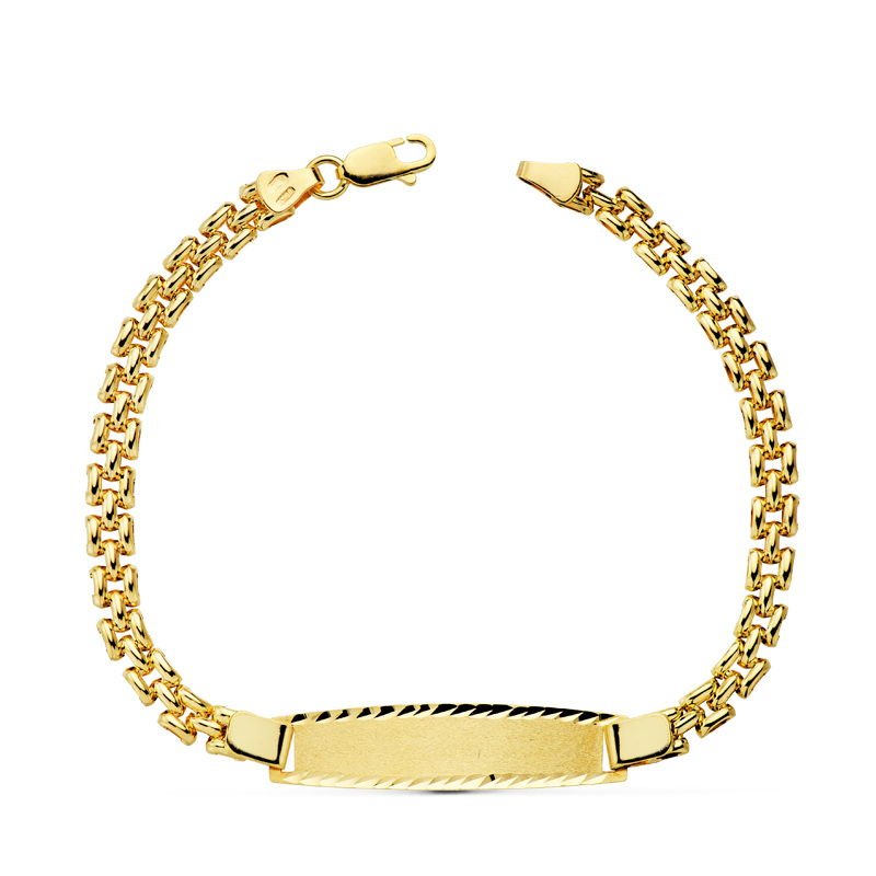 18K ESCLAVA PANTER 19,5 CM. 9,25 GRS.