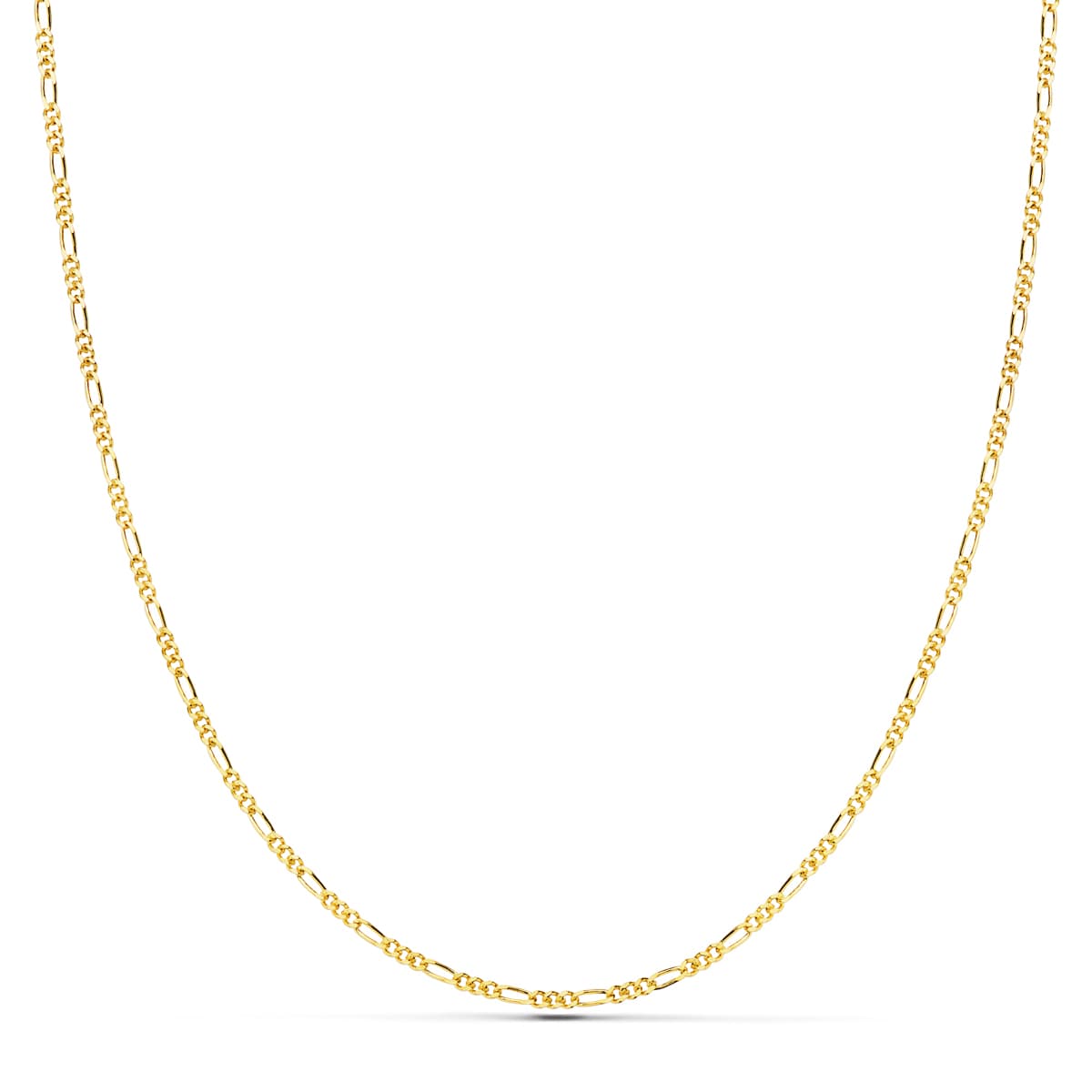 18K CADENA ORO AMARILLO CARTIER MACIZA 60 CM 1 MM
