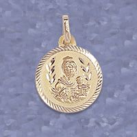 18K VIRGEN DEL CARMEN HELICE 18MM. 2,35 GRS.