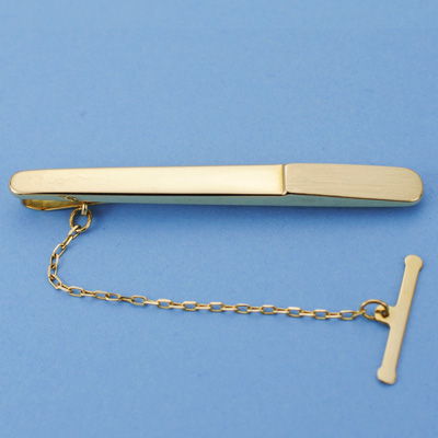 18K AGUJA MATE Y BRILLO 54 X 5.5 MM.