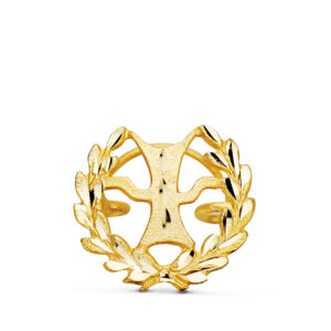 18K INSIGNIA ORO AMARILLO PSICOLOGIA. 15 X 13 MM